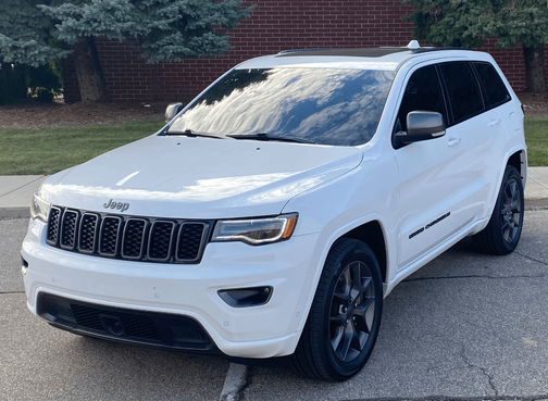 White 2021 Jeep Grand Cherokee 80th Anniversary
