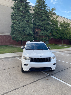 White 2021 Jeep Grand Cherokee 80th Anniversary