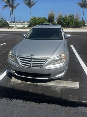 Silver 2009 Hyundai Genesis 4.6