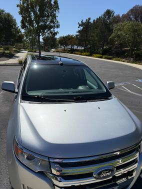 Silver 2011 Ford Edge SEL