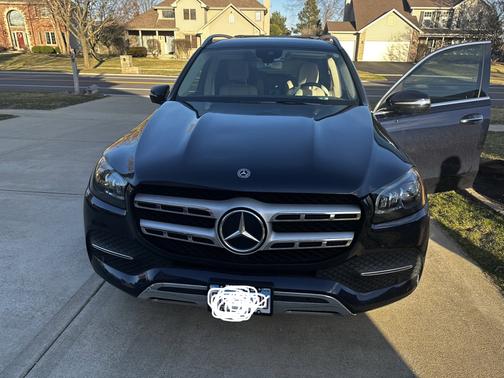 Blue 2020 Mercedes-Benz GLS 450 4MATIC