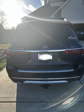 Blue 2020 Mercedes-Benz GLS 450 4MATIC