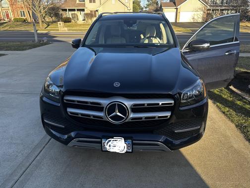 Blue 2020 Mercedes-Benz GLS 450 4MATIC