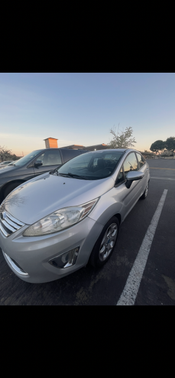 Silver 2011 Ford Fiesta SEL