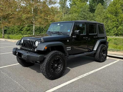 Black 2017 Jeep Wrangler Unlimited Sport