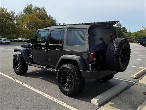 Black 2017 Jeep Wrangler Unlimited Sport