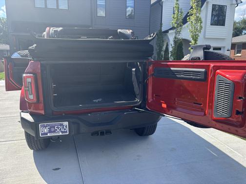 Red 2022 Ford Bronco Outer Banks