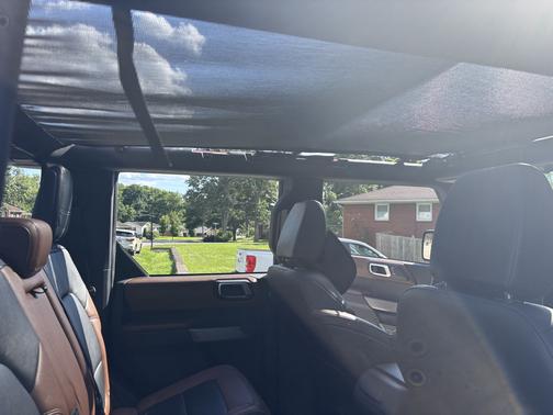 Red 2022 Ford Bronco Outer Banks