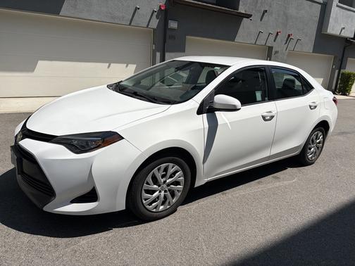 White 2017 Toyota Corolla LE