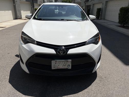 White 2017 Toyota Corolla LE