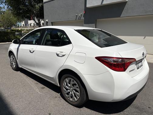 White 2017 Toyota Corolla LE