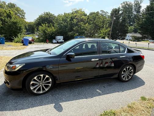 Black 2013 Honda Accord Sport