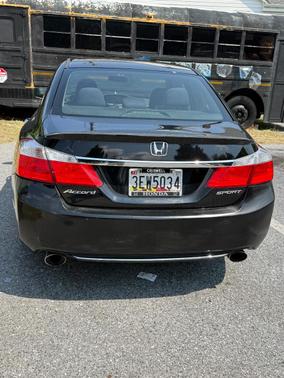 Black 2013 Honda Accord Sport