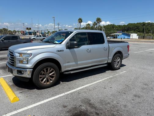 Silver 2016 Ford F-150 XLT