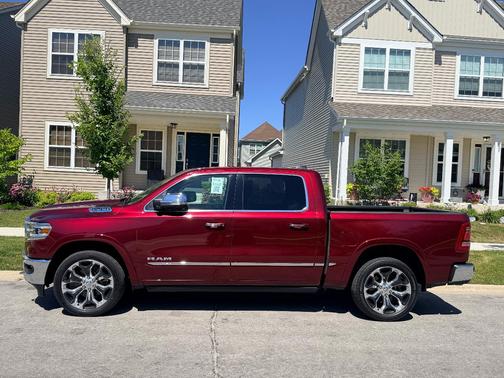 Red 2021 RAM 1500 Limited