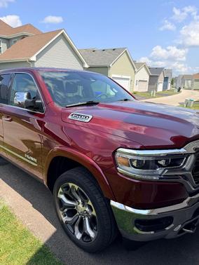 Red 2021 RAM 1500 Limited