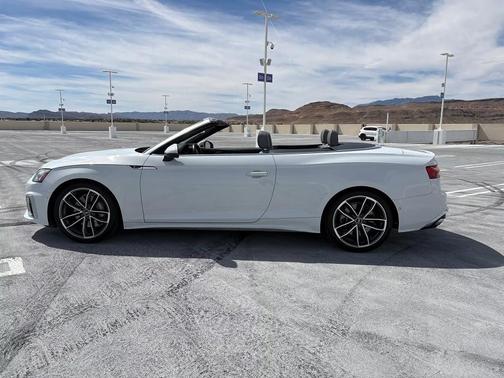 White 2023 Audi A5 45 S line Prestige