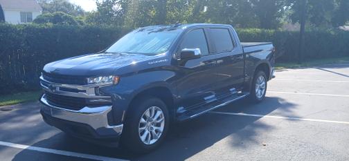 Blue 2020 Chevrolet Silverado 1500 LT