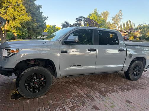 Gray 2017 Toyota Tundra TRD Pro