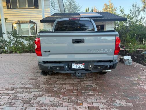 Gray 2017 Toyota Tundra TRD Pro