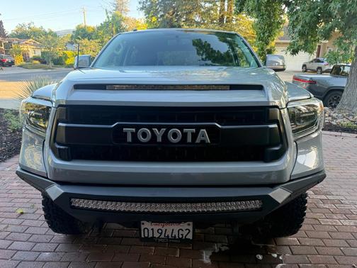 Gray 2017 Toyota Tundra TRD Pro