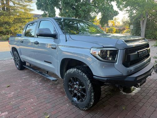 Gray 2017 Toyota Tundra TRD Pro