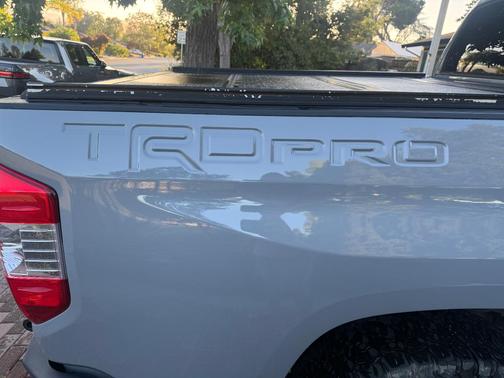 Gray 2017 Toyota Tundra TRD Pro