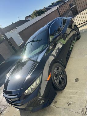 Black 2017 Honda Civic EX-L w/Navi