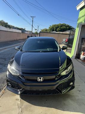 Black 2017 Honda Civic EX-L w/Navi