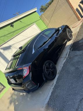Black 2017 Honda Civic EX-L w/Navi