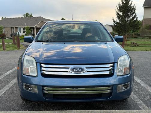 Blue 2009 Ford Fusion SEL