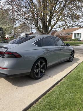 Gray 2023 Honda Accord Hybrid Sport