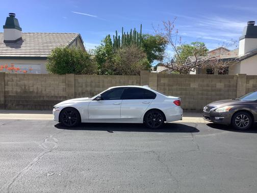 White 2014 BMW 328d Base