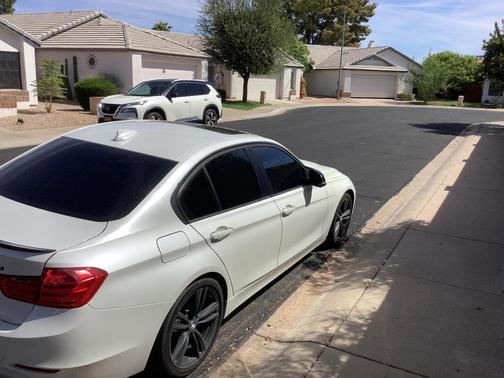 White 2014 BMW 328d Base