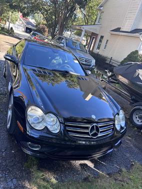 Black 2007 Mercedes-Benz SL-Class SL55 AMG