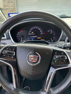 Blue 2015 Cadillac SRX Premium Collection