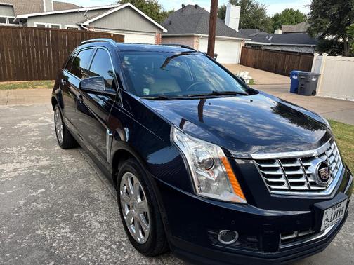 Blue 2015 Cadillac SRX Premium Collection