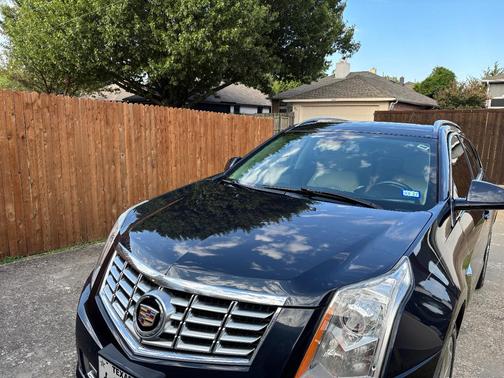 Blue 2015 Cadillac SRX Premium Collection
