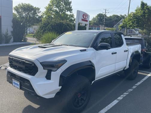 White 2025 Toyota Tacoma Hybrid TRD Pro