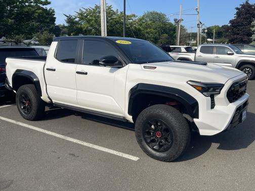 White 2025 Toyota Tacoma Hybrid TRD Pro