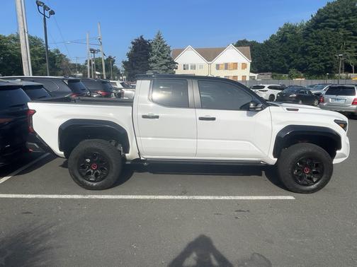 White 2025 Toyota Tacoma Hybrid TRD Pro