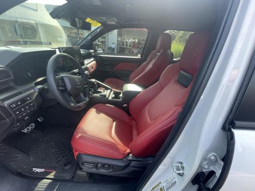 White 2025 Toyota Tacoma Hybrid TRD Pro
