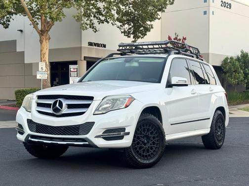 White 2015 Mercedes-Benz GLK-Class GLK 250 BlueTEC 4MATIC