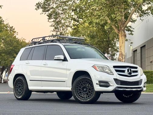 White 2015 Mercedes-Benz GLK-Class GLK 250 BlueTEC 4MATIC