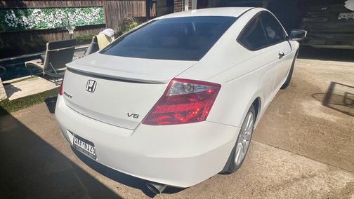 White 2009 Honda Accord EX-L