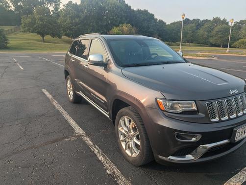 Gray 2015 Jeep Grand Cherokee Summit