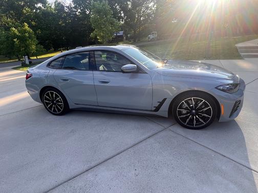 Gray 2024 BMW i4 Gran Coupe eDrive40