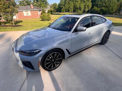Gray 2024 BMW i4 Gran Coupe eDrive40
