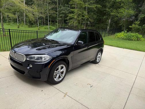 Blue 2015 BMW X5 xDrive50i