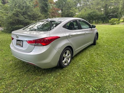 Silver 2013 Hyundai ELANTRA GLS